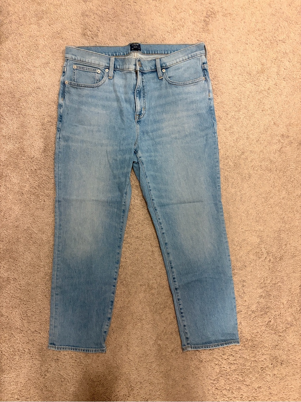 J. Crew Women's Light Wash Boyfriend Jeans - Pale Blue